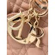 Dior Small Lady Dior My ABCDior Bag in Blush Lambskin