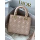 Dior Small Lady Dior My ABCDior Bag in Powder Pink Lambskin