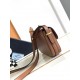 Prada Shoulder Bag in Cognac Smooth Calfskin