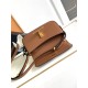 Prada Shoulder Bag in Cognac Smooth Calfskin