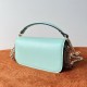 Valentino Small Loco Shoulder Light Green Bag with Crystals Logo