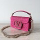 Valentino Small Loco Shoulder Bag with Rhinestone Applique