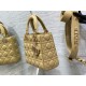 Dior Small Lady Dior My ABCDior Bag in Pastel Yellow Lambskin