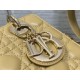 Dior Small Lady Dior My ABCDior Bag in Pastel Yellow Lambskin