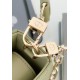 Dior Lady D-Joy Medium Bag In Ethereal Green Cannage Lambskin