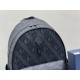 Dior Explorer Backpack In Black CD Diamond Mirage Ski Capsule Nylon