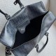 Dior Lingot 50 Duffle Bag In Black CD Diamond Canvas