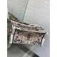 Dior Medium Book Tote Bag in Beige Butterfly Bandana Embroidery