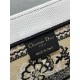 Dior Medium Book Tote Bag in Beige Butterfly Bandana Embroidery