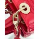 Dior Small Lady Dior My ABCDior Bag in Red Lambskin