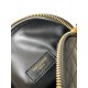 Saint Laurent Gaby Zipped Pouch in Black Quilted Lambskin