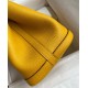 Hermes Garden Party 30 Handmade Bag in Jaune Ambre Clemence Leather