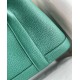 Hermes Garden Party 30 Handmade Bag in Malachite Clemence Leather