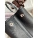 Hermes Garden Party 30 Handmade Bag in Black Clemence Leather