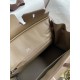 Hermes Birkin 25 Grizzly Bag in Taupe Veau Doblis and Swift Leather