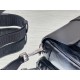 Dior Hit the Road Messenger Bag In Black CD Diamond Canvas