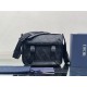 Dior Explorer Messenger Bag In Black CD Diamond Mirage Ski Capsule Nylon