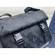 Dior Explorer Messenger Bag In Black CD Diamond Mirage Ski Capsule Nylon