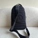 Dior Mini Rider Sling Bag In Black CD Diamond Canvas