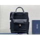 Dior Explorer Tote Bag In Black Dior Oblique Mirage Technical Fabric