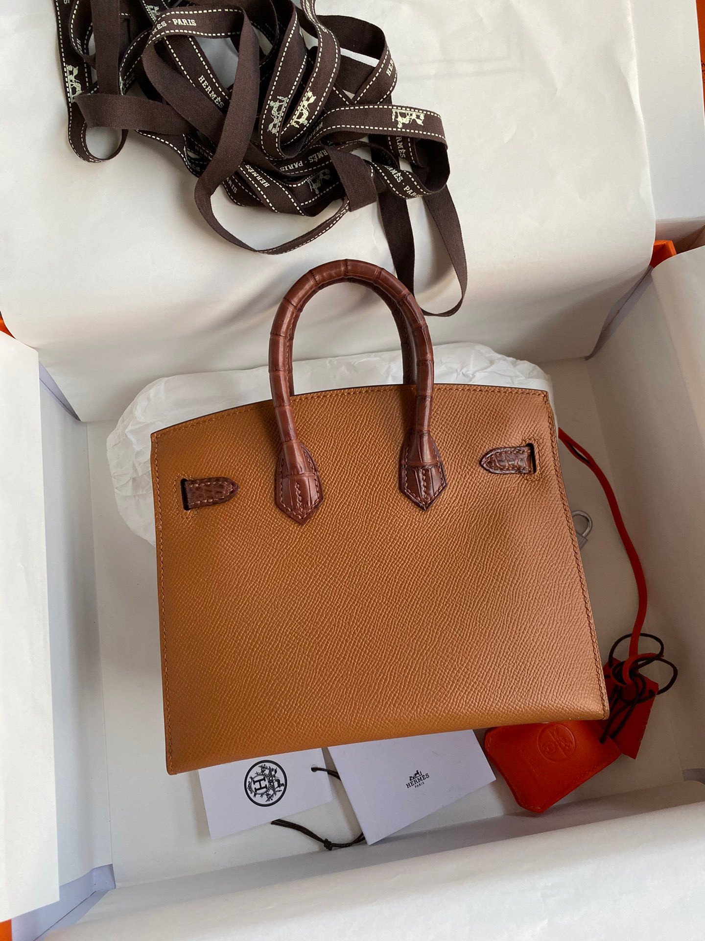 Hermes Day Sac Faubourg Birkin 20 Sellier Limited Edition Bag