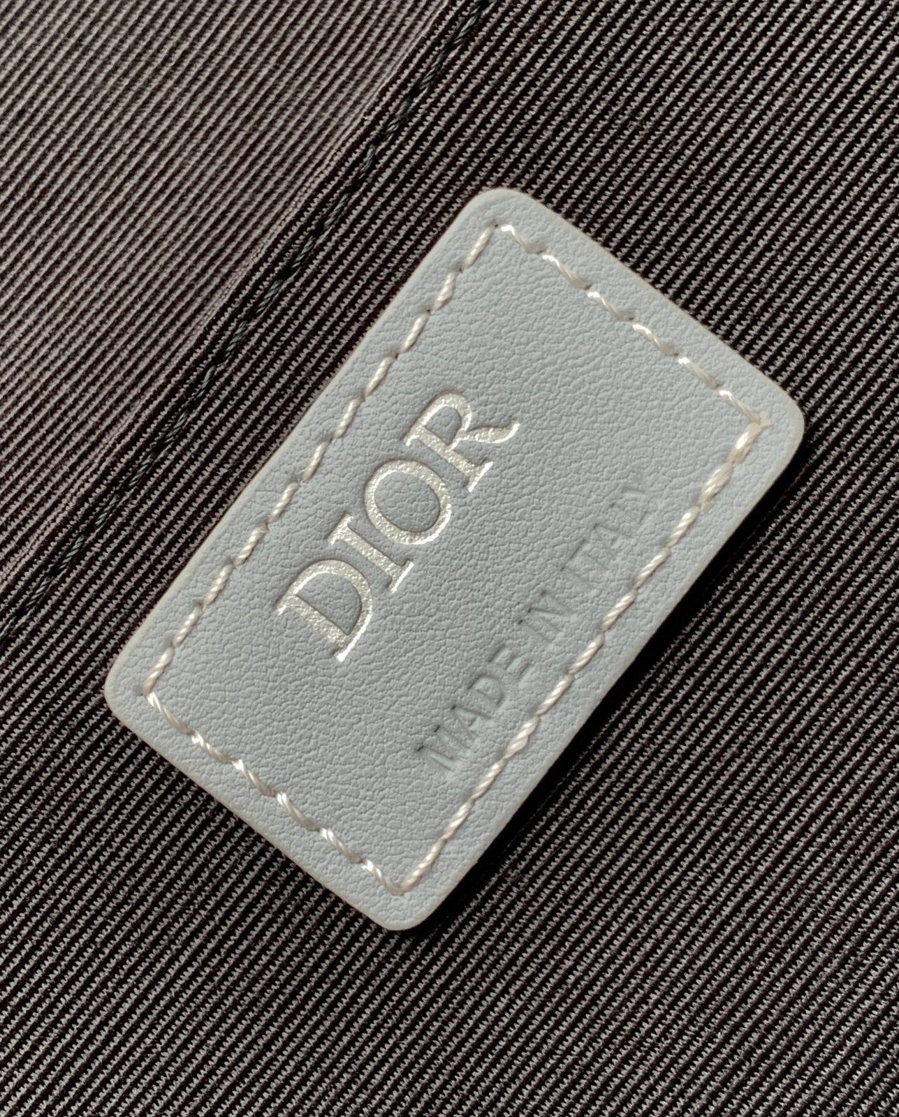 Dior Lingot Briefcase in Grey CD Diamond Canvas