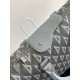 Dior Lingot Briefcase in Grey CD Diamond Canvas