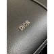 Dior Lingot Briefcase in Black Grained Calfskin