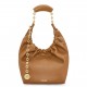 Loewe Small Squeeze Bag in Brown Nappa Lambskin