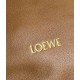 Loewe Small Squeeze Bag in Brown Nappa Lambskin