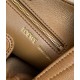 Loewe Small Squeeze Bag in Brown Nappa Lambskin