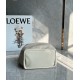 Loewe Small Squeeze Bag in White Nappa Lambskin