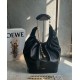 Loewe Medium Squeeze Bag in Black Nappa Lambskin