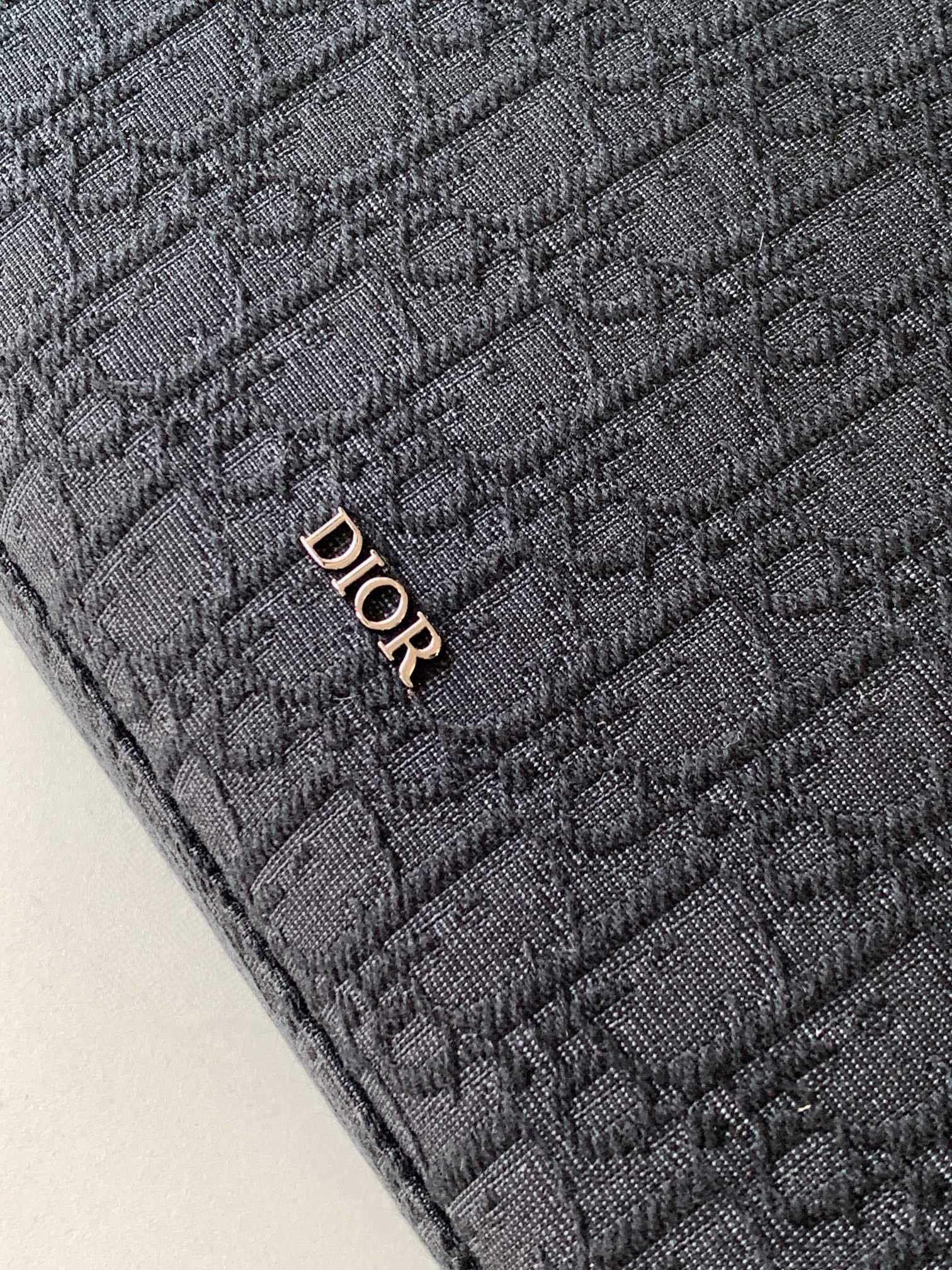 Dior Safari Tote Bag in Black Dior Oblique Jacquard