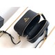 Prada Mini Vanity Bag in Black Grained Leather