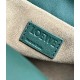 Loewe Flamenco Clutch Bag in Bottle Green Nappa Calfskin