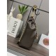 Loewe Small Squeeze Bag in Chocolate Nappa Lambskin