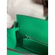 Hermes Shadow Birkin 25 Limited Edition Bag In Green Swift Calfskin