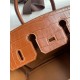 Hermes Touch Birkin 25 Bag in Gold Togo and Matte Alligator Leather