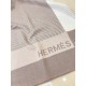 Hermes H Riviera Blanket in Beige Wool and Cashmere