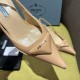 Prada Slingback Pumps in Powder Padded Leather