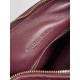 Bottega Veneta Gemelli Medium Bag in Barolo/Glacier Intrecciato Lambskin