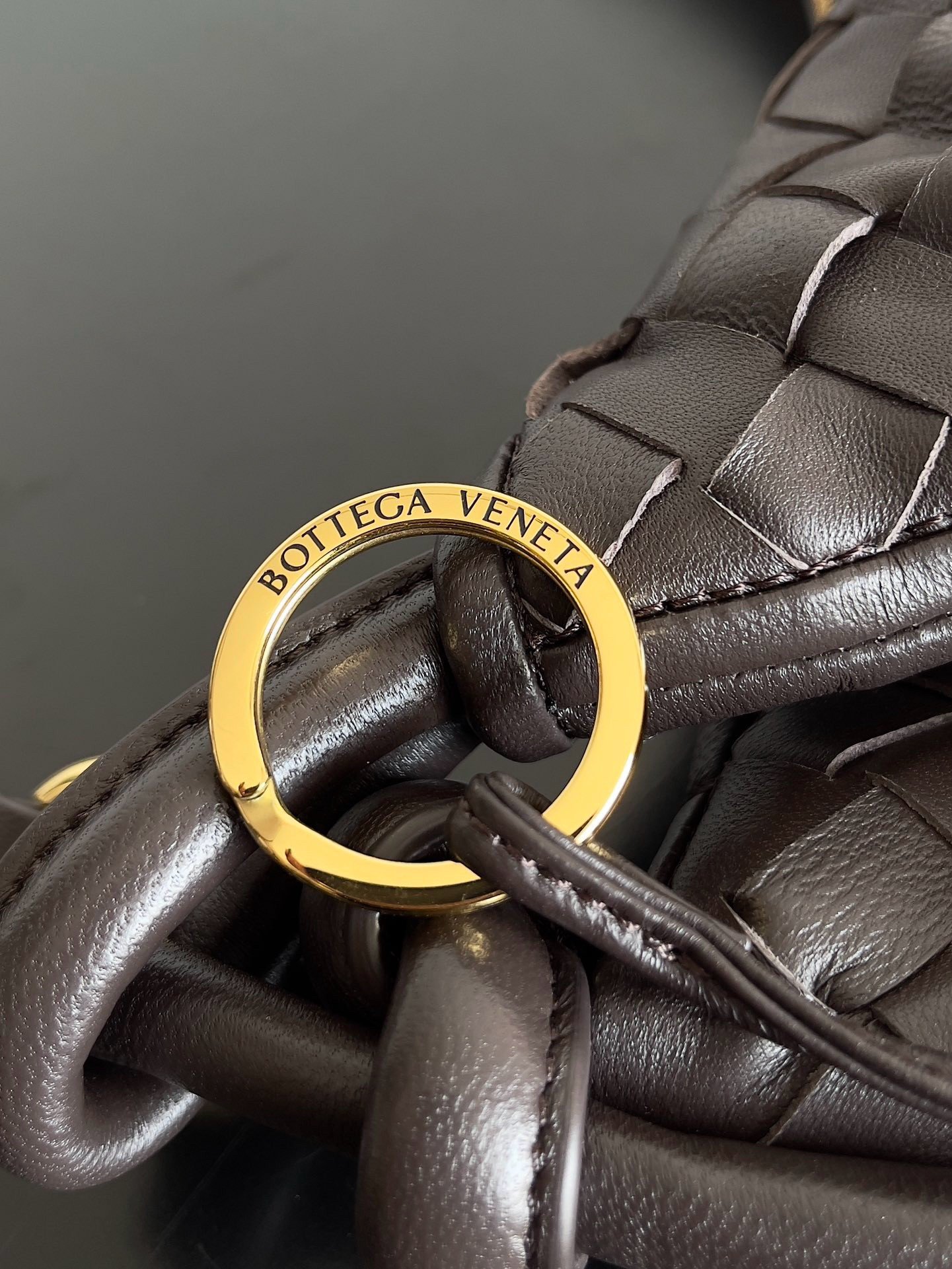 Bottega Veneta Gemelli Large Bag in Fondant Intrecciato Lambskin