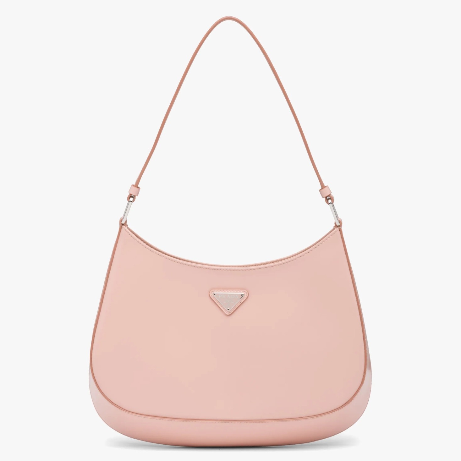 Prada Cleo Small Bag In Pink Brushed Leather