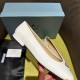 Prada Ballerinas in White Patent Leather