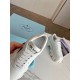 Prada Women's Sneakers in White Padded Nappa Leather