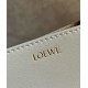 Loewe Mini Puzzle Fold Tote Bag in Grey/Dark Grey Calfskin