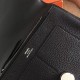 Hermes Dogon Duo Wallet in Black Clemence Leather