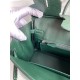 Hermes Birkin 25 Retourne Handmade Bag In Malachite Lizard Leather