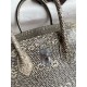 Hermes Birkin 25 Retourne Handmade Bag In Ombre Lizard Leather